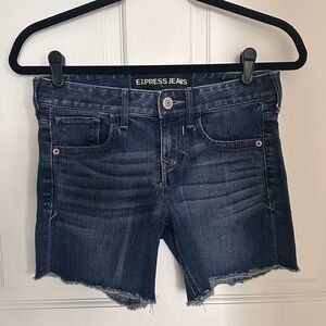 Express Denim Shorts